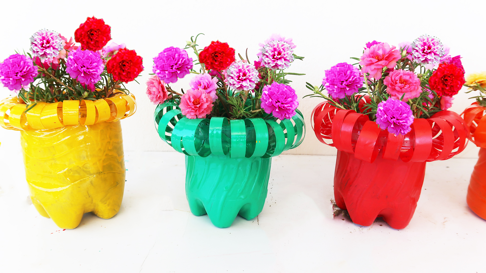 Recycling Ideas For Plastic Bottles Make Beautiful Flower Pots