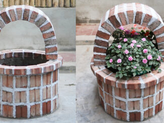 Creative Garden Idcreative flower pot ideaseas, DIY Creative Flower Pots From Cement And Bricks